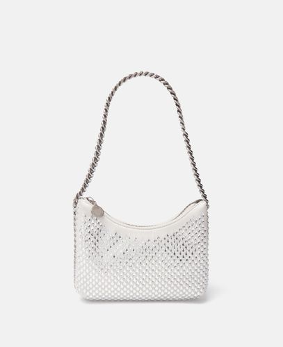 Falabella Crystal Mesh Mini Zipped Shoulder Bag, Woman - Stella McCartney - Modalova