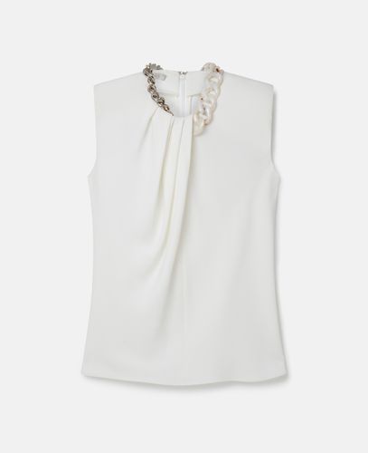 Top con catena Falabella, Donna, , Taglia: 36 - Stella McCartney - Modalova