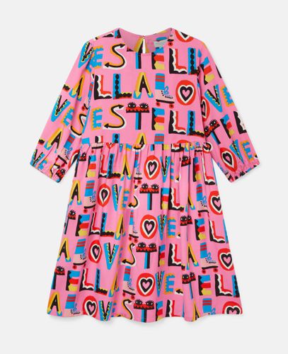 Stella Loves Twill Dress, , Size: 4 - Stella McCartney - Modalova