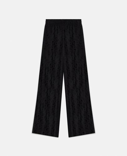 Pantaloni a gamba larga S-Wave, Donna, , Taglia: 38 - Stella McCartney - Modalova