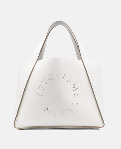 Logo Grainy Alter Mat Tote Bag, Woman - Stella McCartney - Modalova
