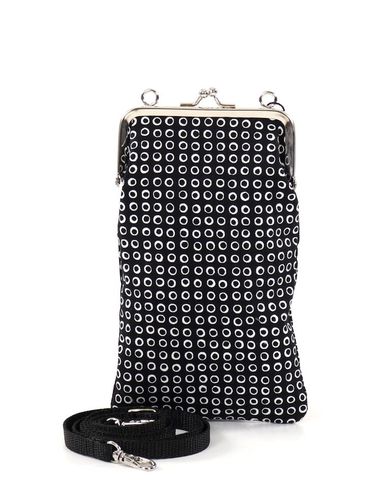 K556 Tasche mit Schultergurt schwarz / Ballmuster - Nabo - Modalova