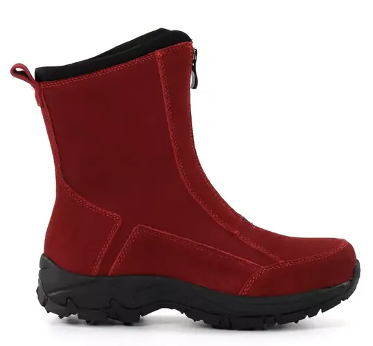 Damen Wildleder Schuhe mit Nieten VLB200115 rot - Askel - Modalova