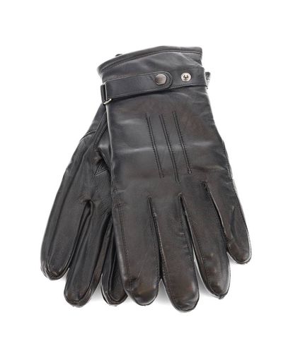 NPG148 Herren-Lederhandschuhe schwarz - Migant - Modalova