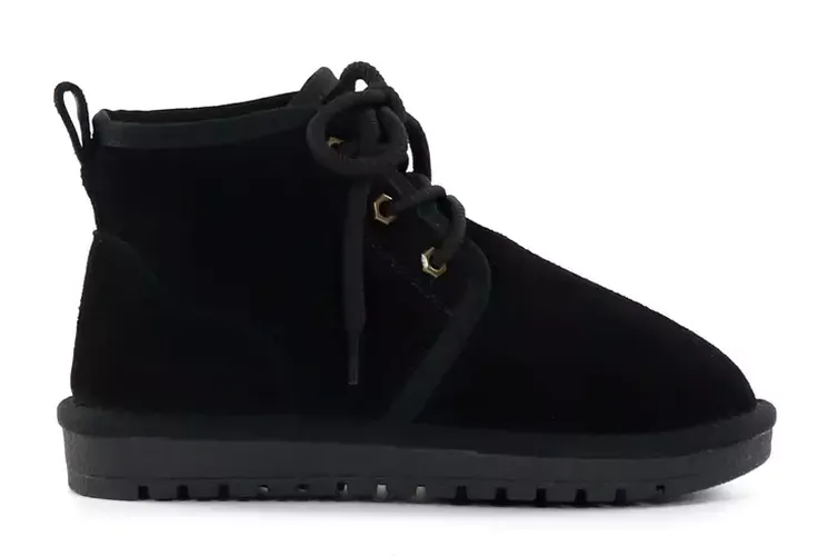 Damen Wildleder Stiefeletten 71-23001 schwarz - Duffy - Modalova