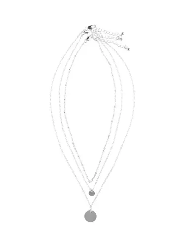 Er-Pack Halset aus Fiona Halskette Silber/st1 - Pieces - Modalova