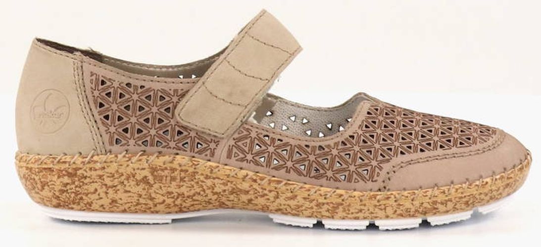 Laufschuh aus Leder 44864-60 beige - Rieker - Modalova