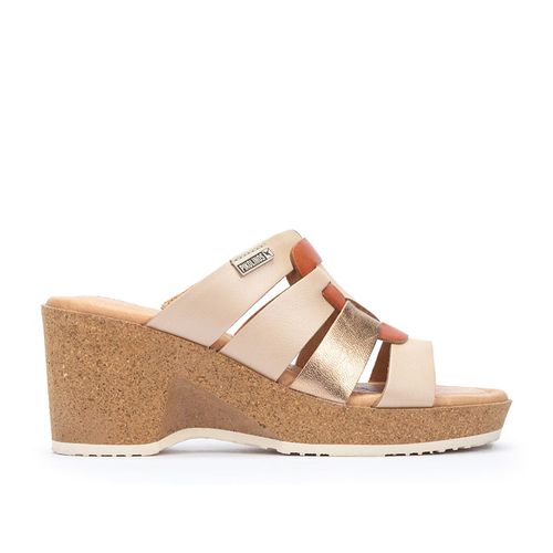 Sandalias cuña de piel ARENALES W3B - Pikolinos - Modalova