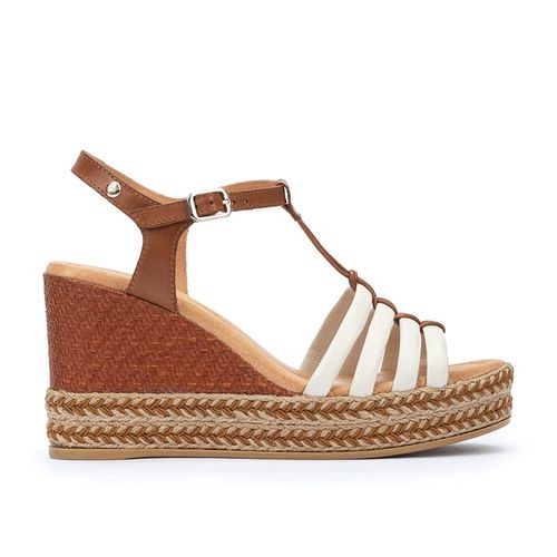 Sandalias cuña de piel RONDA W7W - Pikolinos - Modalova