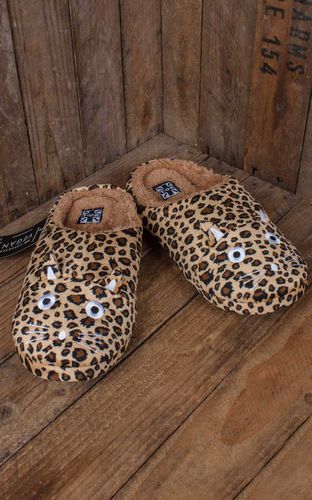 TUK Hausschuh Kitty Slipper Leopard #40/41 - T.U.K - Modalova