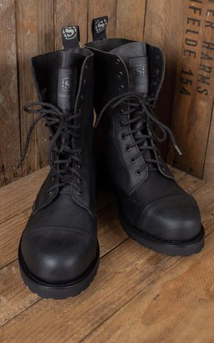 Wood Worker Boots black - handmade #39 - Sendra boots - Modalova