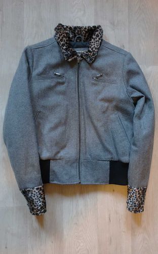 Damen Wolljacke mit Leopatch, #M - Rumble59 - Modalova