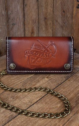 Leder Wallet "Anker" - sunburst handmade - Rumble59 - Modalova