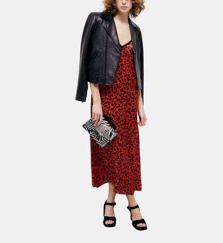 Vestido Camisón Largo Leopardo - The Kooples - Modalova