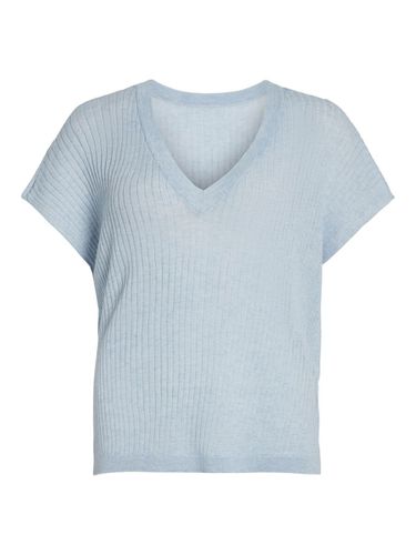 Short-sleeved Knitted Top - Vila - Modalova