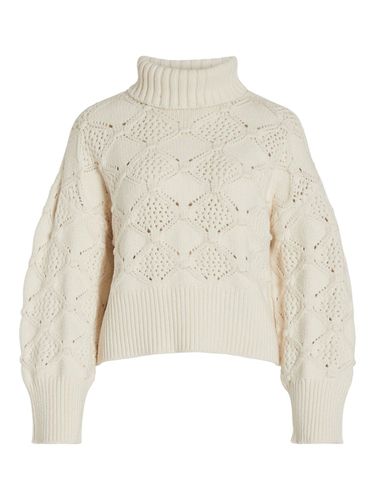Turtleneck Knitted Pullover - Vila - Modalova