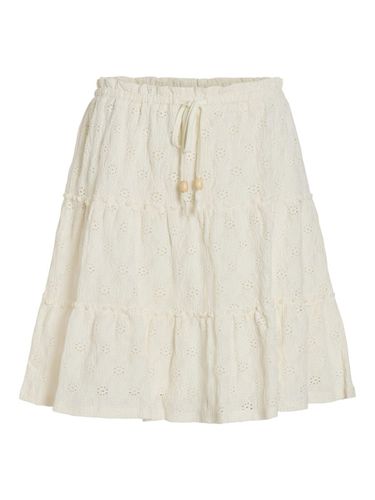 Embroidered Mini Skirt - Vila - Modalova
