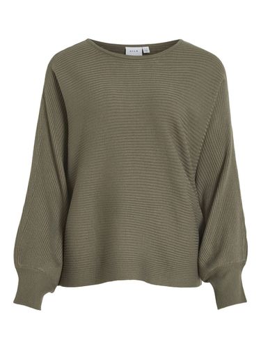 Boatneck Knitted Pullover - Vila - Modalova