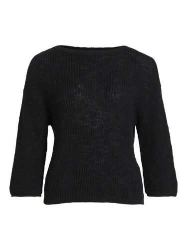 Sleeved Knitted Pullover - Vila - Modalova