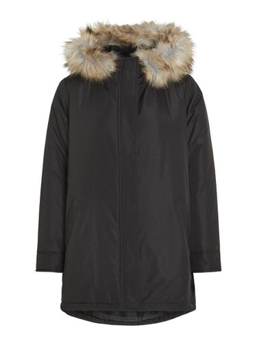 Hooded Parka Coat - Vila - Modalova