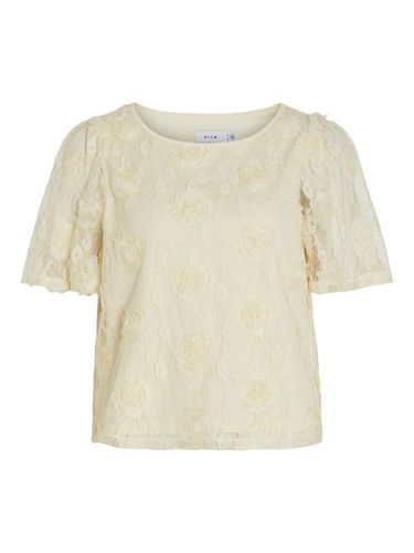 Rose Detailed Top - Vila - Modalova