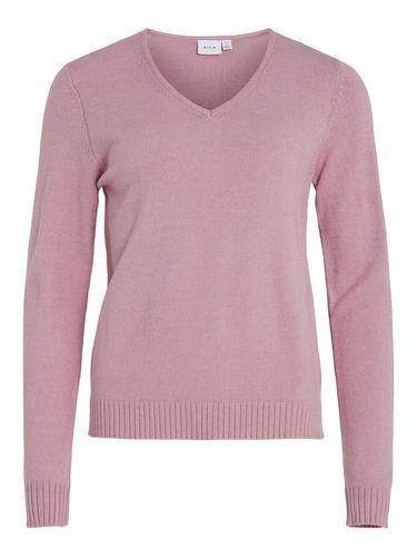 V-neck Knitted Pullover - Vila - Modalova