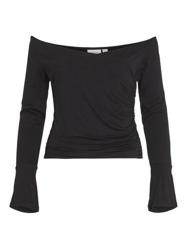 Boatneck Long Sleeved Top - Vila - Modalova