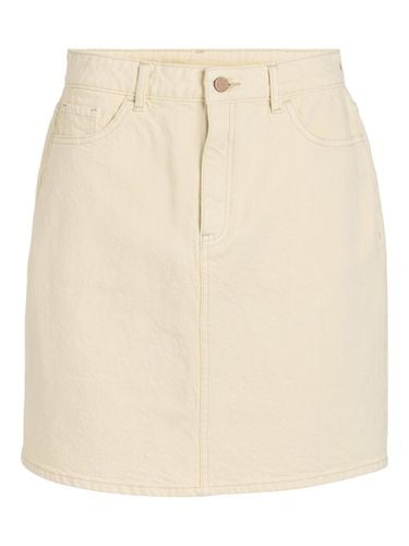 Denim Mini Skirt - Vila - Modalova