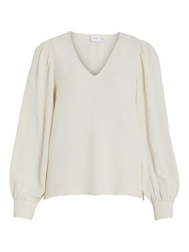 V-neck Long Sleeved Top - Vila - Modalova