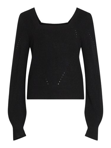 Square Neck Knitted Pullover - Vila - Modalova