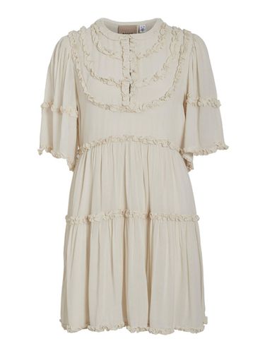 Detailed Short Dress - Vila - Modalova