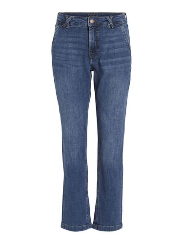 Regular Waist Straight Fit Jeans - Vila - Modalova