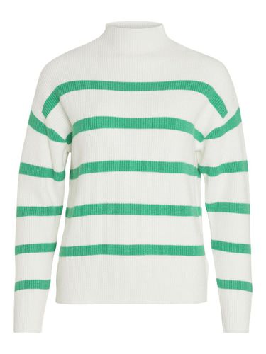 Striped Knitted Pullover - Vila - Modalova