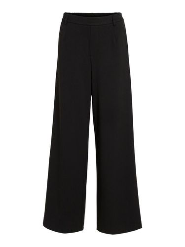 High Waist Wide-leg Trousers - Vila - Modalova