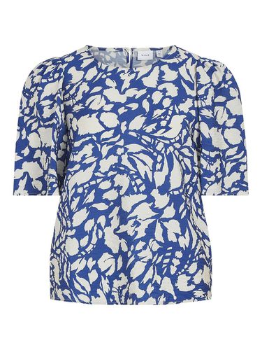 Round Neck Short Sleeved Top - Vila - Modalova