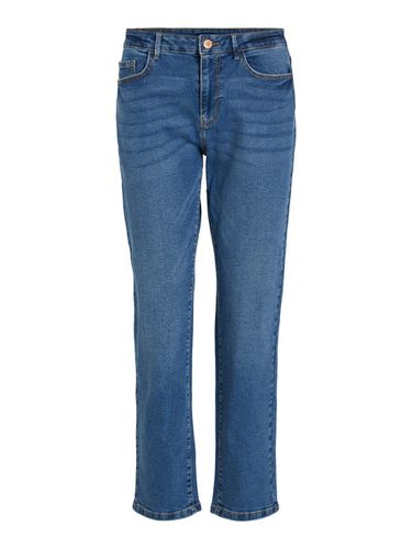 Cintura Media Jeans Straight Fit - Vila - Modalova