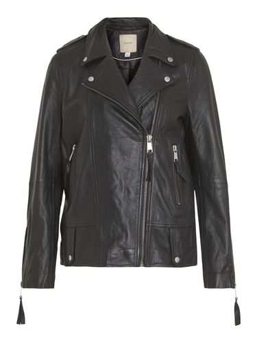 Biker Leather Jacket - Vila - Modalova