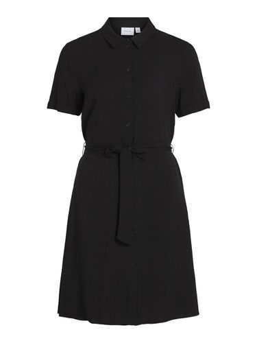 Short-sleeved Shirt Dress - Vila - Modalova