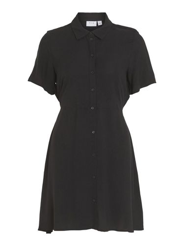 Short Sleeved Shirt Dress - Vila - Modalova