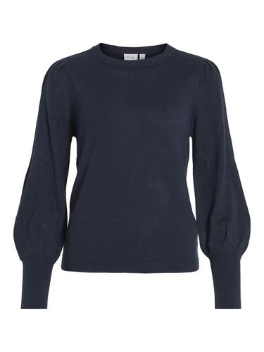 Round Neck Knitted Pullover - Vila - Modalova