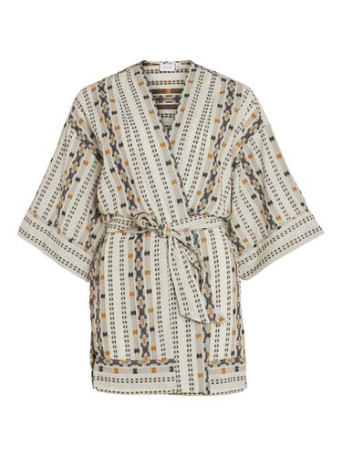 Belted Kimono - Vila - Modalova