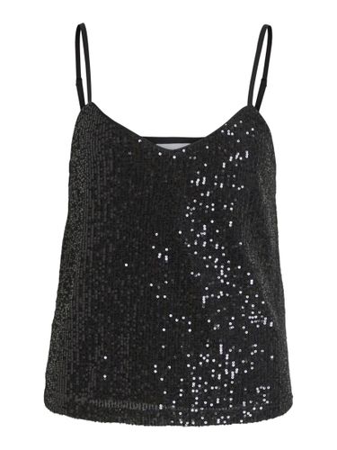Sequin Strap Top - Vila - Modalova