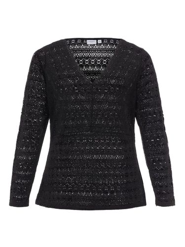 Curve - Lace Long Sleeved Blouse - Vila - Modalova