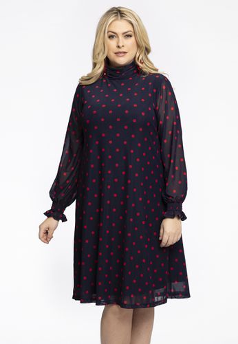 Kleid A-linie mit Rollkragen DOTS - Black Label (BL) - Modalova