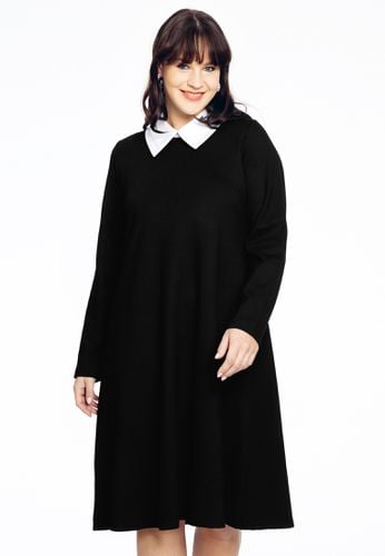 Kleid mit Kragen INTERLOCK - Black Label (BL) - Modalova