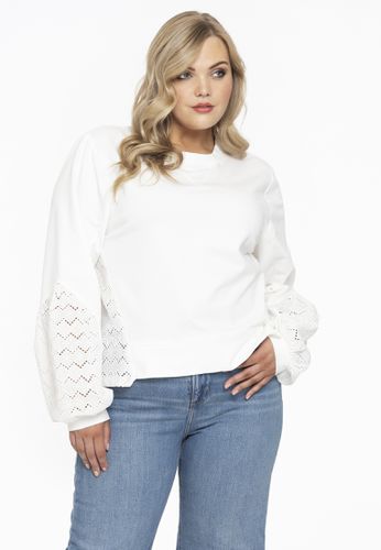 Sweatshirt mit Spitze - White Label (WL) - Modalova