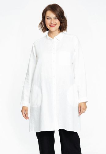 Bluse mit Taschen LINEN - White Label (WL) - Modalova