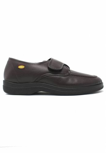 Zapato ancho especial velcro marrón - Doctor Cutillas - Modalova