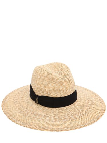 Sombrero De Paja De Ala Media - BORSALINO - Modalova