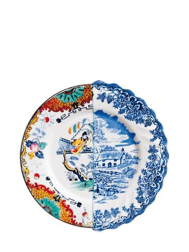 Plato De Fruta De Porcelana De Hueso - SELETTI - Modalova